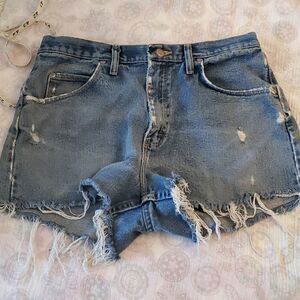 Wrangler  upcycled cut offs